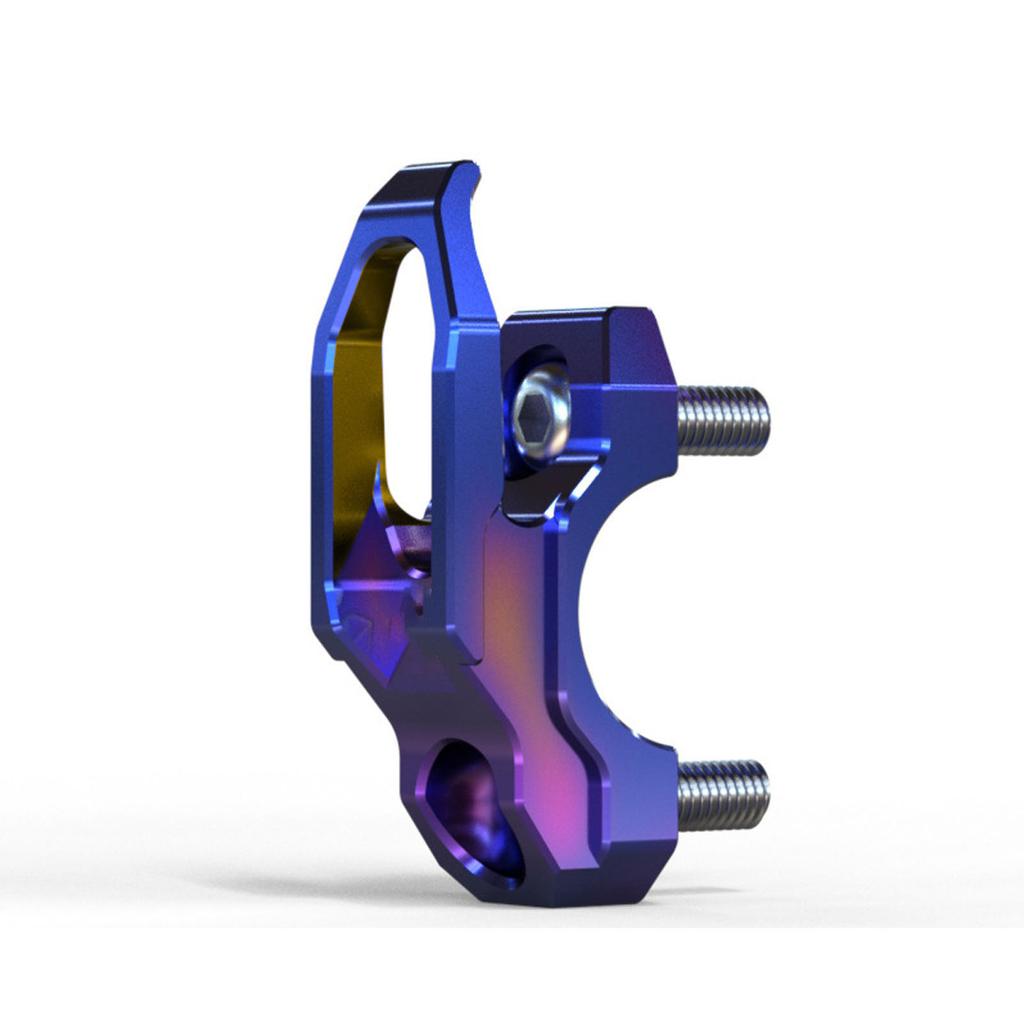 22mm Motorcycle Handle Hanger T6063 Aluminum Alloy Cool Strong Bearing Capacity Universal Handlebar Hook Holder Burnt