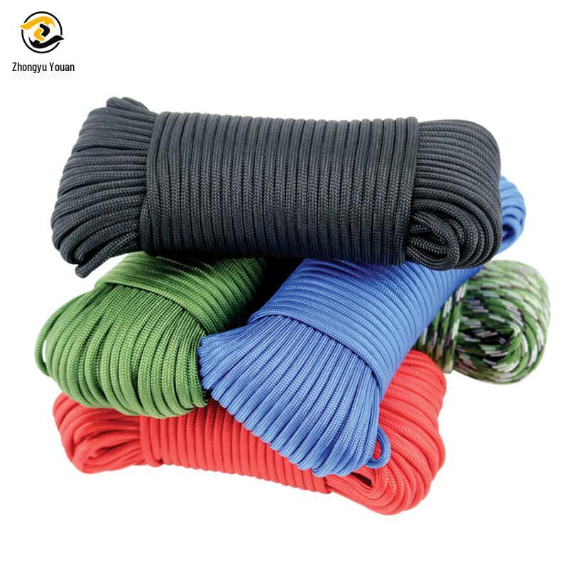 Paracord Zhongyu Youan de 4 mm y 9 hilos