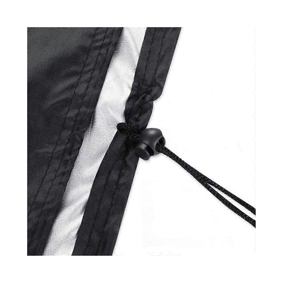 100x60x150cm Outdoor Furniture Cover Waterproof Anti-UV Patio Table Chair Protective Cover Garden Furniture Cover Black