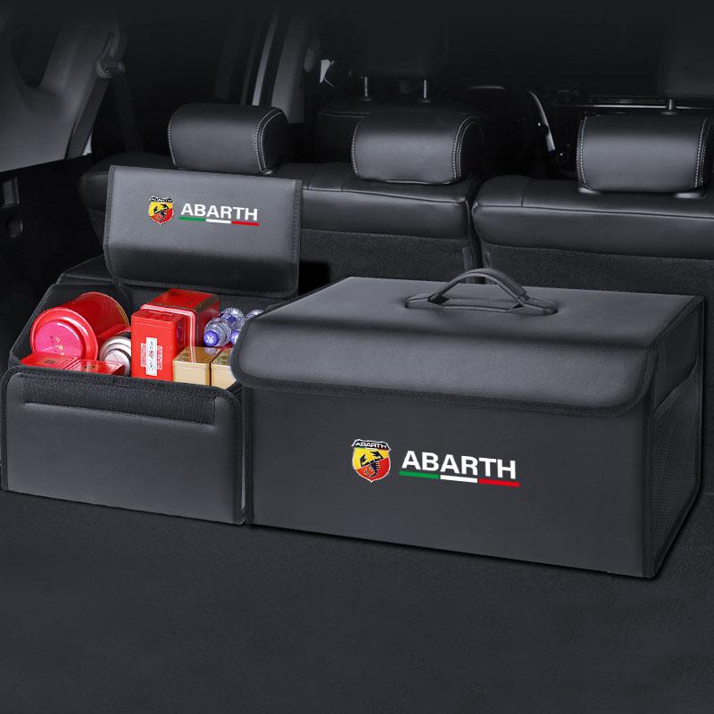 GGBFQ1 Skládací organizér na drobnosti do kufru auta pro Abarth Fiat 500 Tipo FR Punto Ducato Stilo Palio Bravo Pondo Viaggio