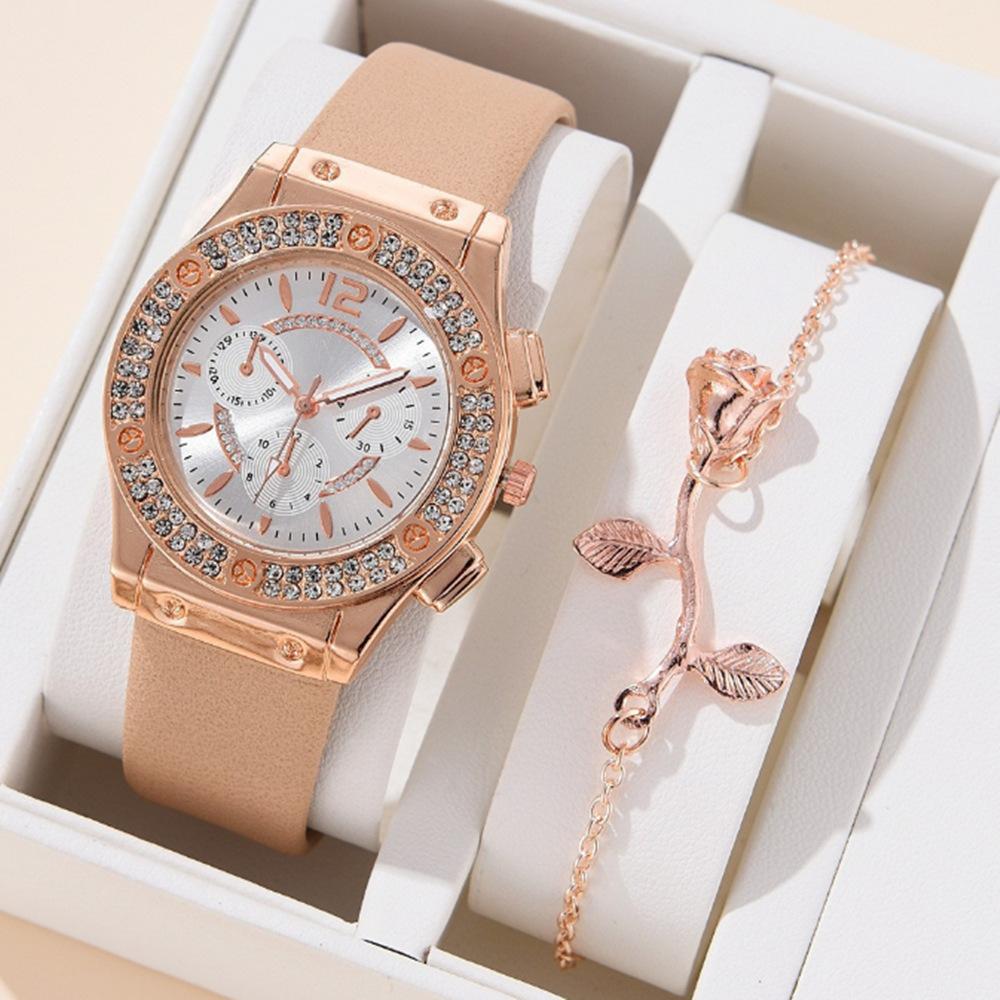 Fashion Quartz Watch Women S Watch Popular Student Women S Watch Set Bracelet Watch Bulk price