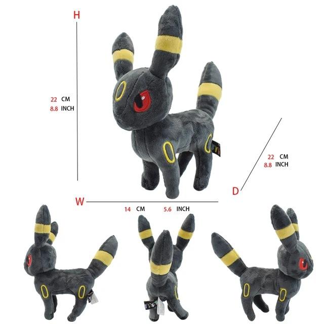18Cm Pokemon Eeveelution Plush Toys Series 24 Styles Sstanding Sitting Posture Sofa Hug Pillow Desktop Ornament Periphery Gifts