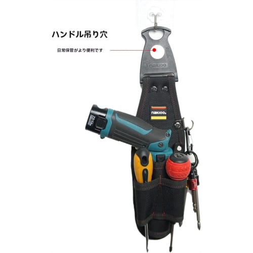 Laxewzul Waist Bag, Nail Pouch, Pendriver Holder, Detachable Parts Case, 3-Tier Design, Ultra-Lightweight Tool Organizer with Detachable Tool Holder,