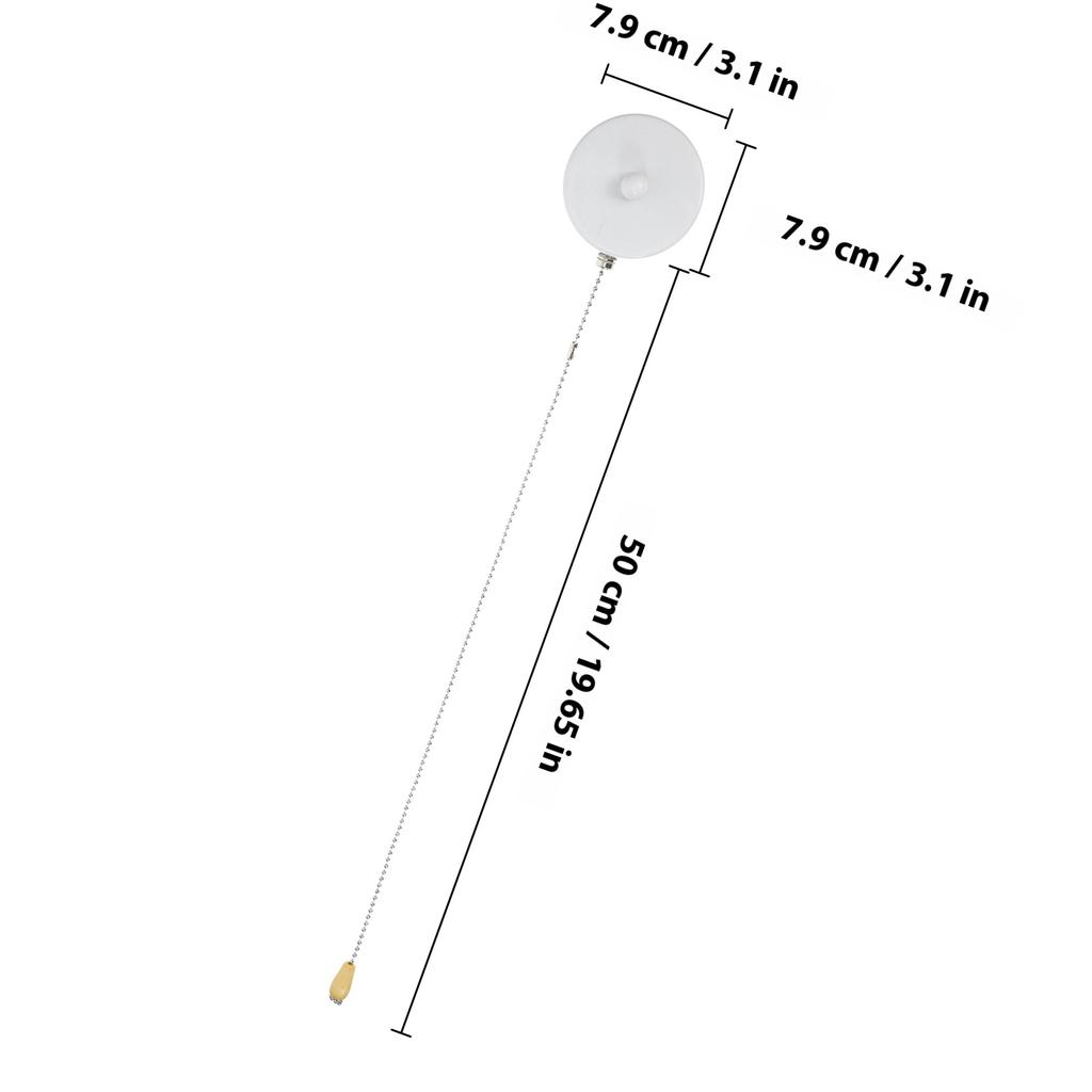 Pull Chain Switch For Ceiling Wall Light Cabinet Light Pull Cord Replacement Compatible With Most Fan Lights Bedside Switches