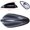 1X Carbon Fiber Surface Car Roof Shark Fin Decor Antenna Radio FM Signal Aerials