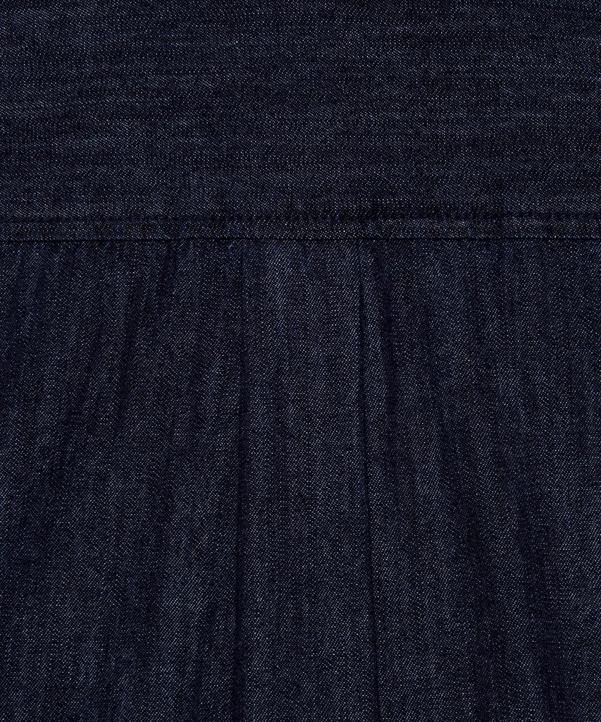 LEE Denim Shirt Long Dress Indigo Raw
