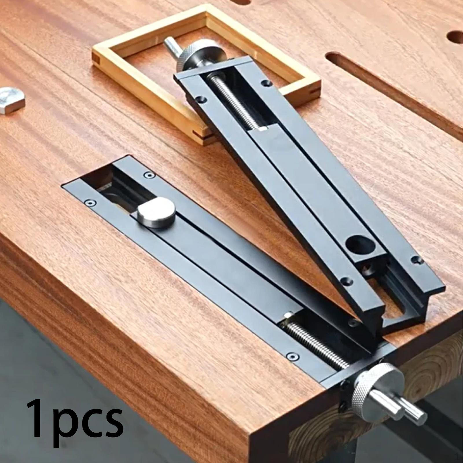 

Woodworking Bench Tail Vise Workbench Vise, Aluminum Alloy, 20mm Table Hole Tool,