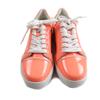 Pristine Christian Louboutin sneakers FUN VIEIRA  Lace-up Orange Patent leather Used