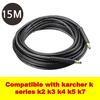 15M High Pressure Washer Hose Compatible with Kar-cher K Series K2 K3 K4 K5