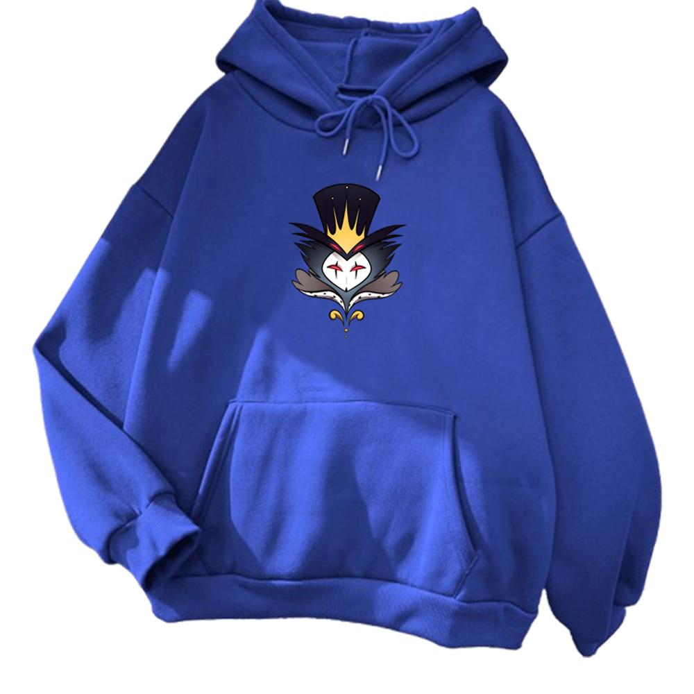 Helluva Boss Hoodies Stolas Sweatshirts Anime Men Woman Hoodie Adult Comics Printing Fleece Pullovers Winter Clothing