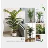 Luxury Fishtail Palm Artificial Tree for Indoor Living Room Decor - Bionic Green Plant In Pot for Floor Landscaping.