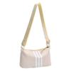Nylon cloth bag women's large-capacity bag autumn new simple casual striped shoulder bag broadband messenger bag