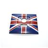 Union Jack Car Cigarette Lighter USB AUX Panel Trim Cover Sticker For Mini Cooper S JCW F60 Countryman Auto Interior Accessories pwaxk99