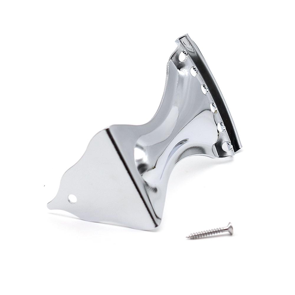 1 szt. Mostek do gitary Dobro Metalowy 6-strunowy Płyta ściągająca struny Mostek strunowy do pudła rezonatorowego Dobro