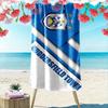 Beach Towel with Huddersfield Town FC Crest, Quick Dry Microfiber, Soft Absorbent, for Soccer Fan Pool Beach Travel