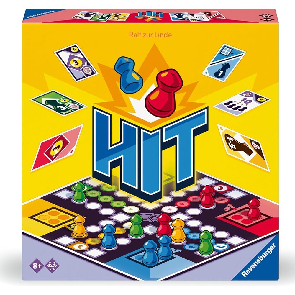 

Ravensburger HIT Board Game 2 Players Age 8+ Educational Table Game