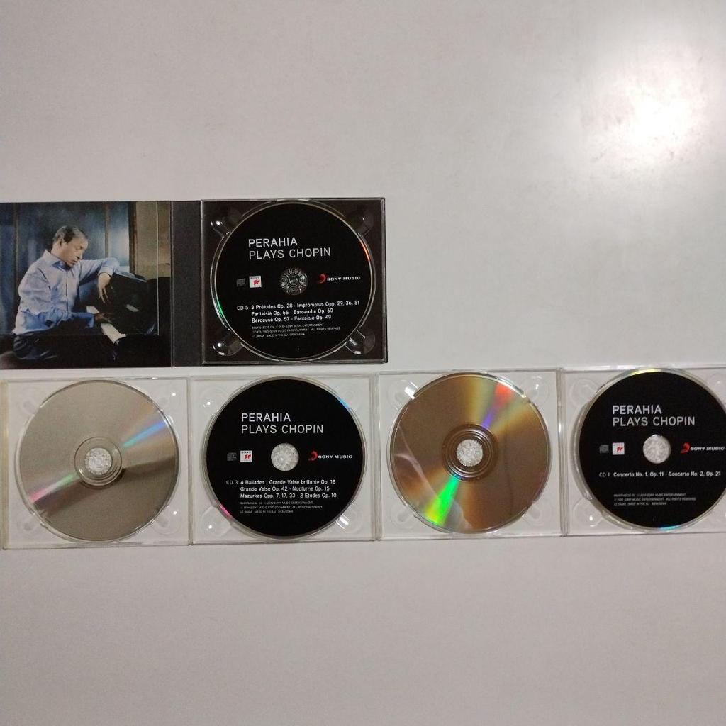 [USED] NURRAY PERAHIA 13 Albums, 33 CDs