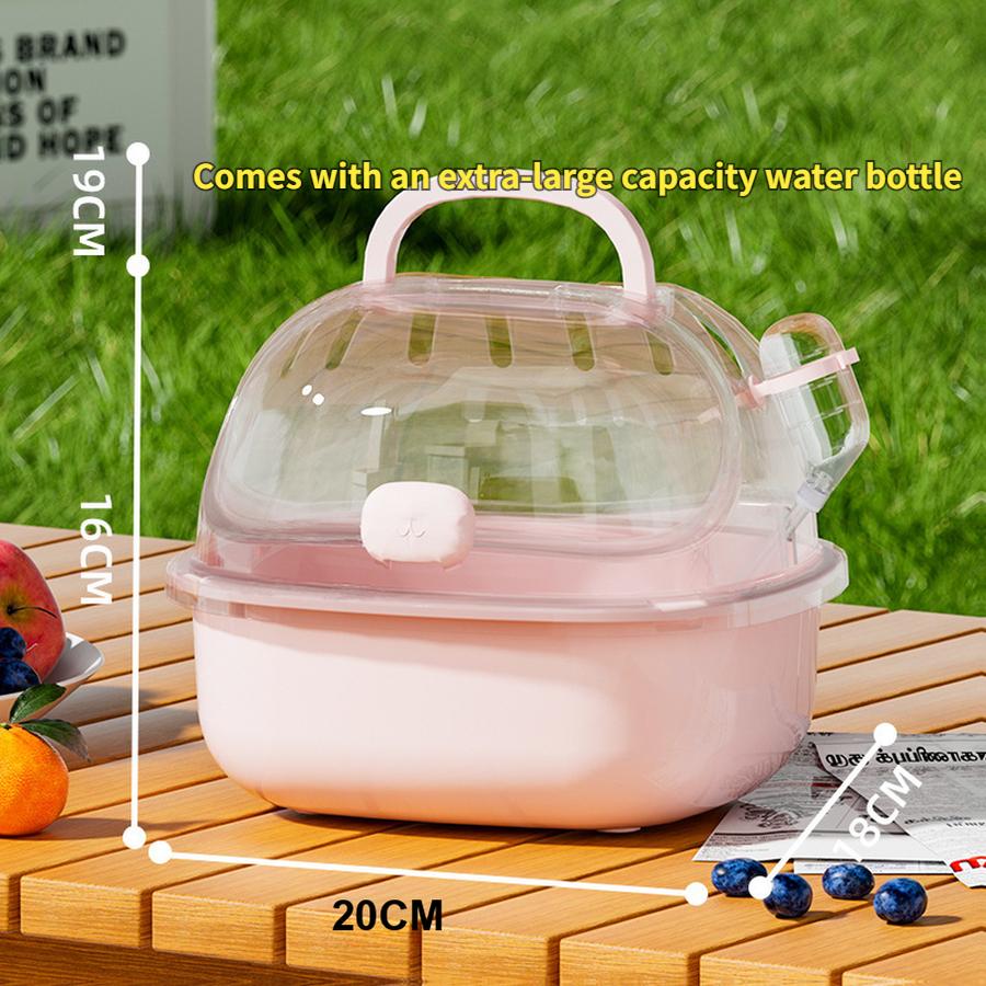 Cage pour hamster toutes saisons - Cage extérieure portable pour petits animaux - Accessoires pour hamster - Accessoires pour animaux de compagnie
