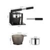 Portable Manual Press Juice Fruit Squeezer Stainless Steel Multi Functional Juice Machine Orang Juicer Kitchen
