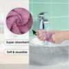 10-20pcs Microfiber Dish Cloths Multi Purpose Dishwashing Towels For Tableware Double Sided Cleaning Rags Kitchen Accessories
