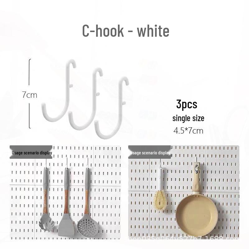Desktop Pegboard Organizer – Standable/Adhesive No-Drill Storage Dividers for Desk Accessories
