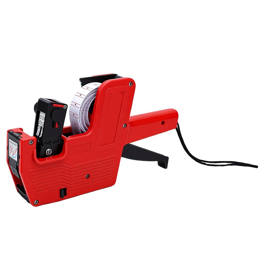 Price Gun Handheld Date Code Prices Labels Maker with 650pcs Labels Preloaded Ink Cartridge for Retail Stores