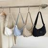 Large-capacity Spring and Summer Simple Shoulder Bag with Side Pocket for Carrying On The Shoulder or Across The Body Casually
