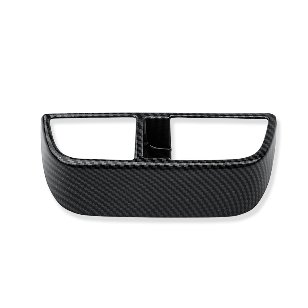 Auto Interior Accessory for Kia EV6 2024 2025 2026 LHD RHD Headlight Adjustment Switch Panel Frame Protective Cover LHD for Carbon Fiber