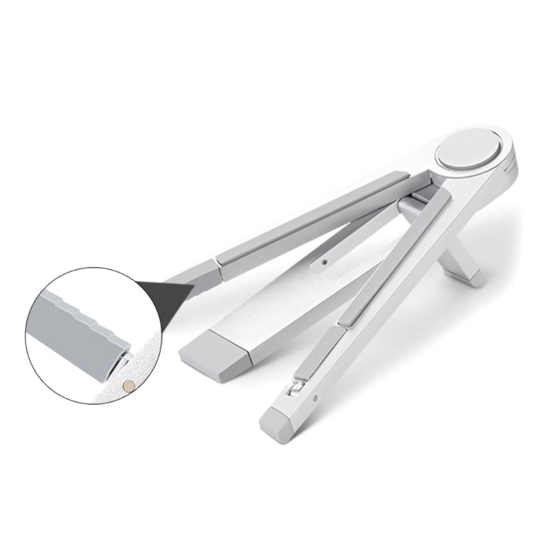 Foldable Aluminum Desktop Folding Tablet Holder for Mobile Phone Tablet Tripod Stand Bracket Support Replacement