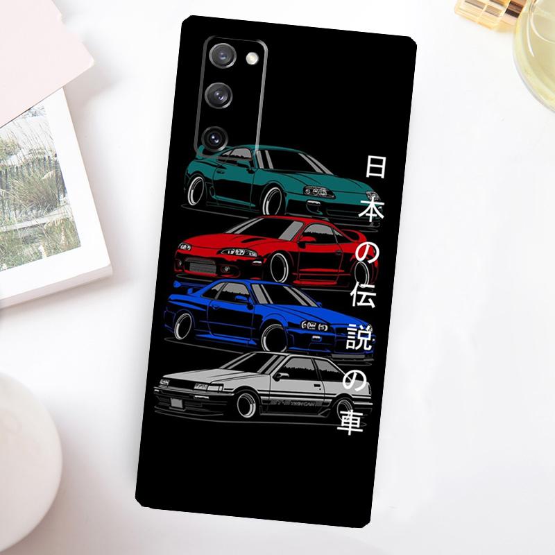 JDM Legend Drift Car Phone Case For Samsung Galaxy S26 S25 S24 S23 Ultra S20 FE S21 FE S22 Plus S10 S25 FE Cover