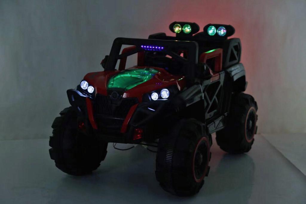 Auto Buggy Perfomance White Battery-Powered, Strong, Safe