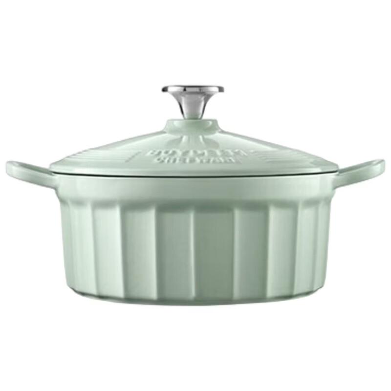 Buydeem CP521 Enamel Cast Iron Soup Pot