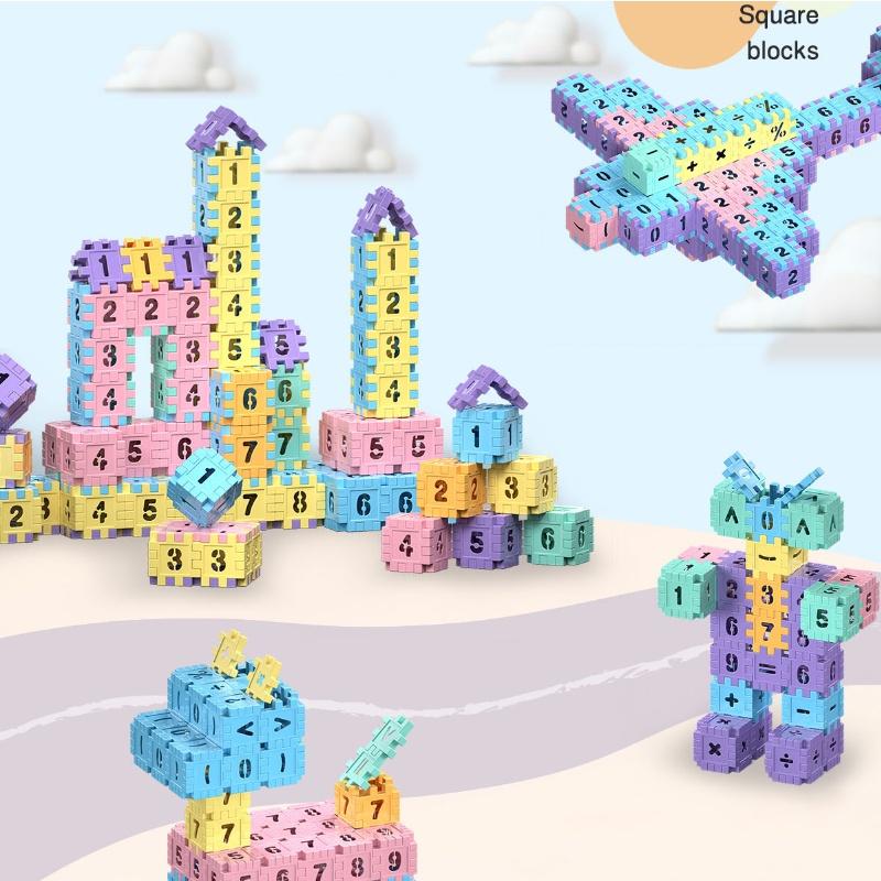 Colorful Macaron Building Blocks Fun And Educational Toy For Children 100pcs Bag