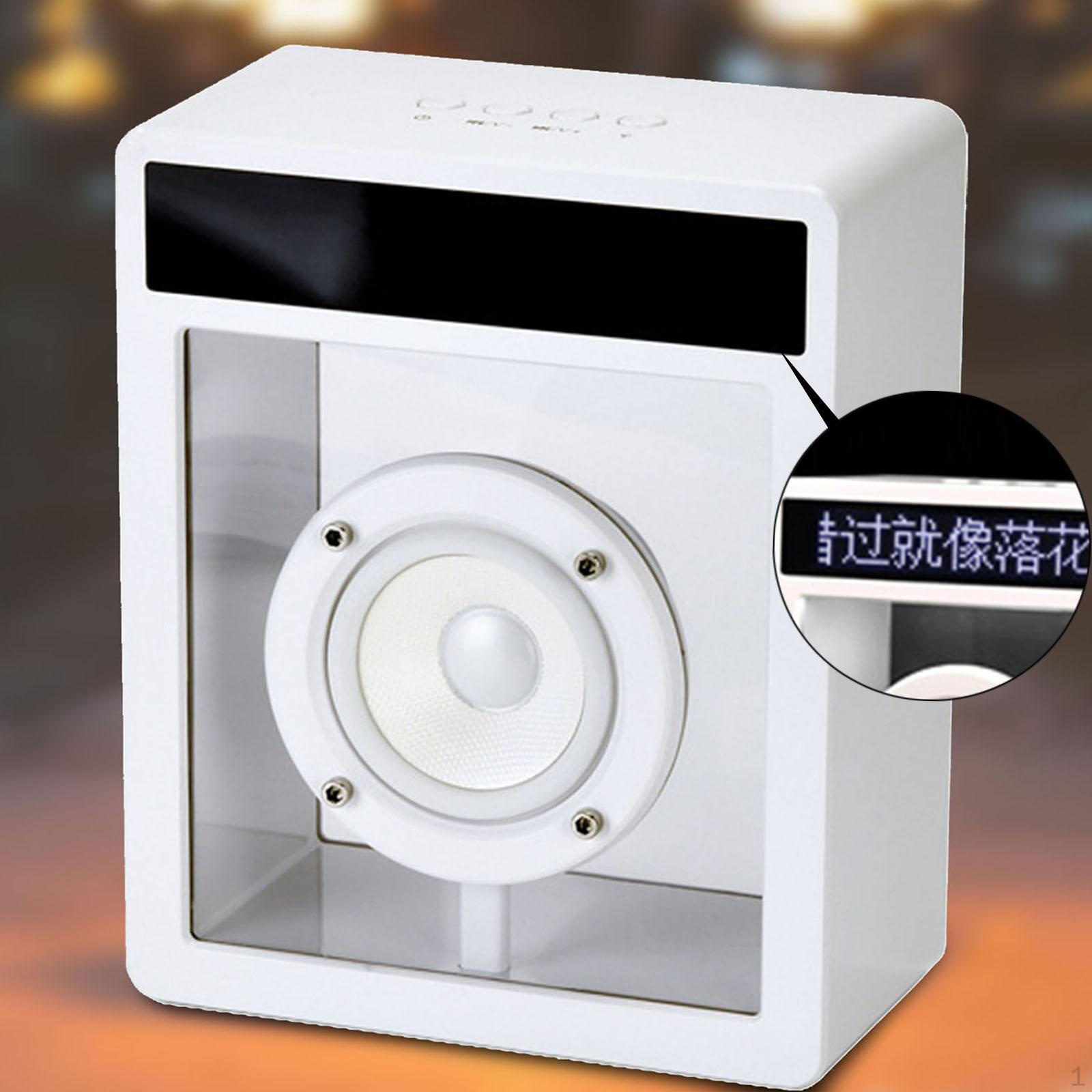 

Портативный беспроводной динамик Мини стерео дисплей текст песни Открытый прямоугольник 10 Вт бас сабвуфер для No Microphone