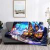 Home decoration plush Throw Sofa blanket Bedspread bed fluffy soft blankets decor Plaid Modern simple Merry Christmas winter