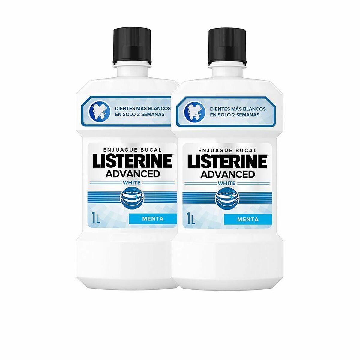 

Listerine Advanced Белый отбеливатель для полоскания рта (2 х 1 л)