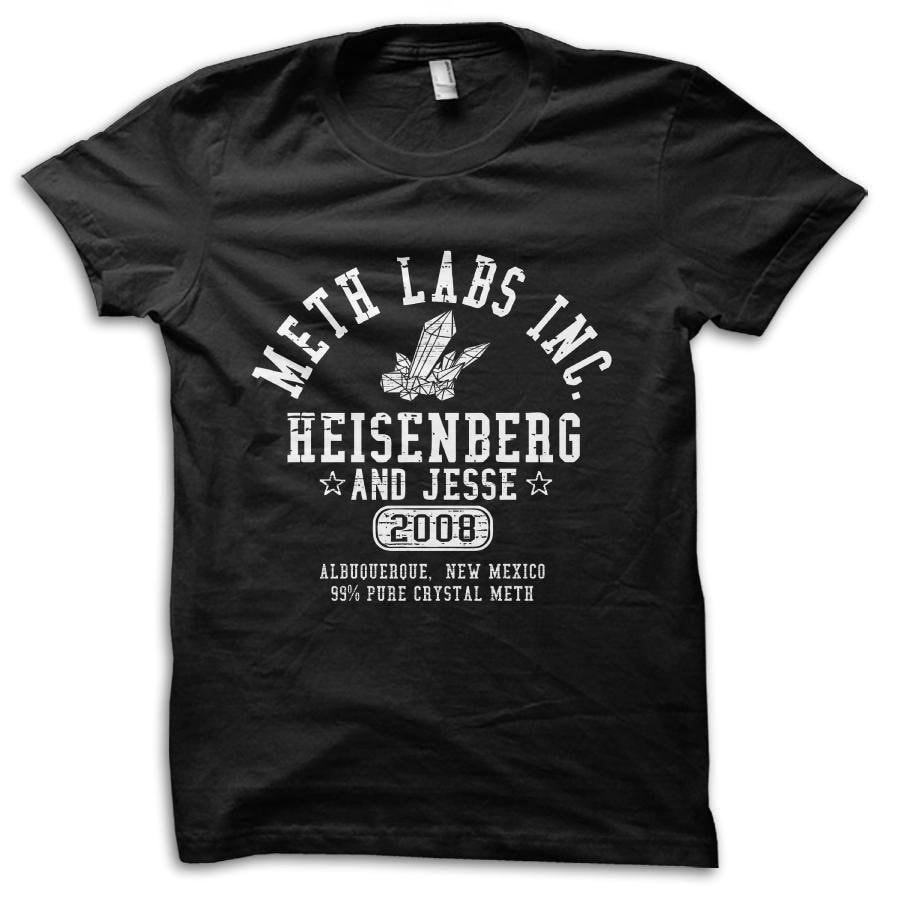 Во все тяжкие Хейзенберг Лабс Инк. Футболка с графикой из сериала Джесси M5525 4XL