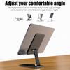 Mobiltelefonhållare Stabil Metall Justerbar Vinkel Stativ Vikbar Halkfri Skrivbordsmobilhållare för Smartphones Surfplattor