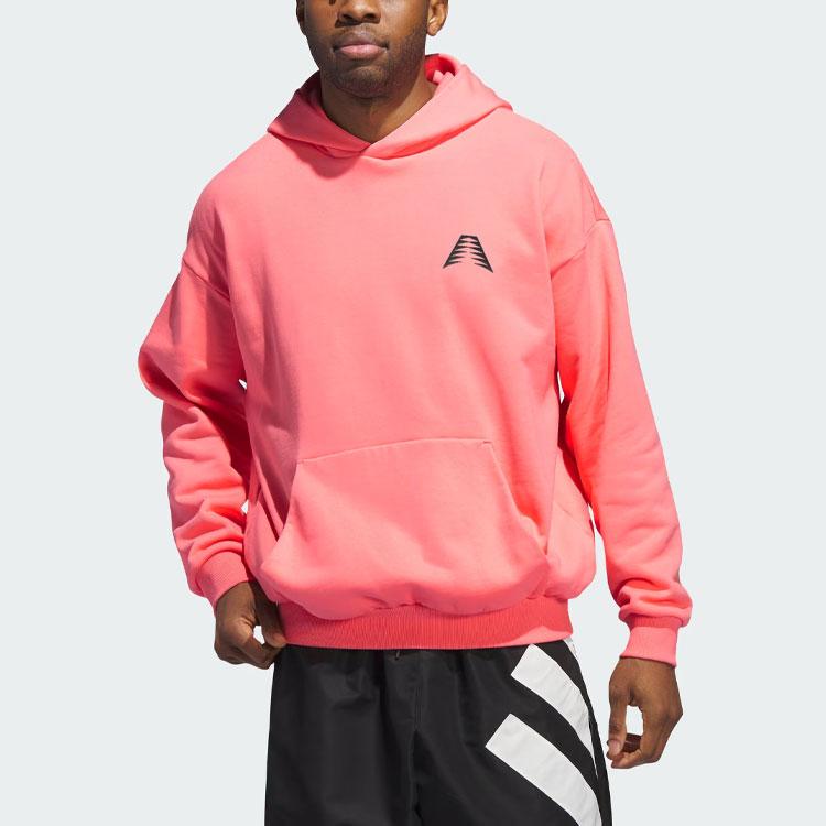 Adidas Originals Ae Foundation Hoodie Men Hoodies Acid-Red IR5638