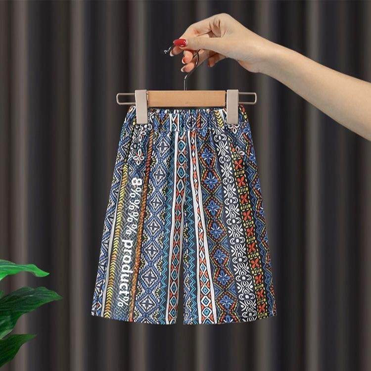 Girls' Ethnic-Style Summer Suit - Trendy, Lightweight, and Cool for Baby Fashionistas