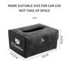 Car Seat Back Armrest Type Folding Tissue Box for Cadillac CT5 STS XLR CT4 GT4 SLS SLR XT6 Escalade XT4 XT5 SRX XTS ELR BLS