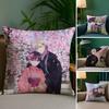 Happy M-MarriageS Pillow Case Anti-dustmite Invisible Zipper Sofa Bed