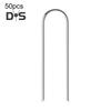 50/100Pcs U-shaped Ground Stake Anti-Rust Garden Pile Easy Installation Reusable Multipurpose Garden Landscape Piles
