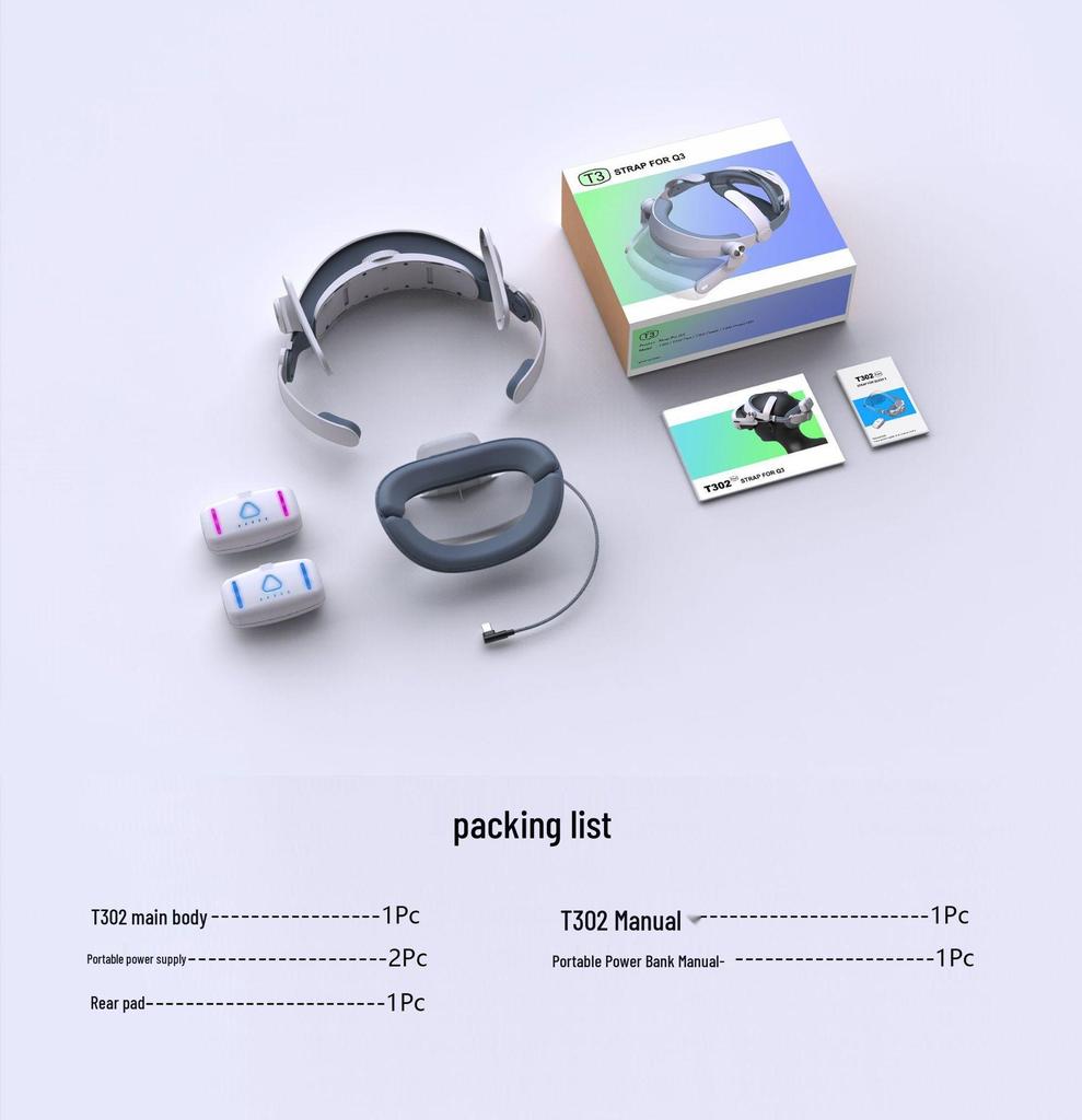 Meta Quest 3 S Elite Power Headband: Battery Version Accessory