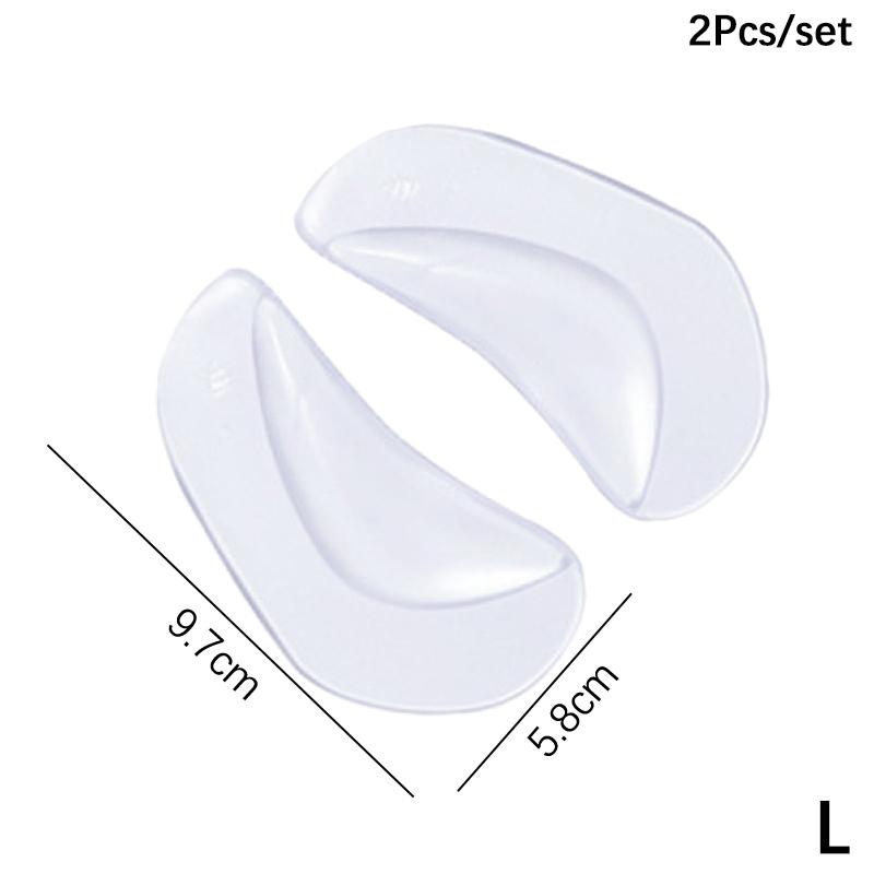 

1 пара силіконових гелевих ортопедичних устілок Дитячий коректор плоскостопості Підтримка при болю в склепінні Гелева подушка Вставка Устілки для плоскостопості L білий