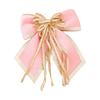 Christmas Decorations High-end Gold Velvet Bow Christmas Flocking Bow