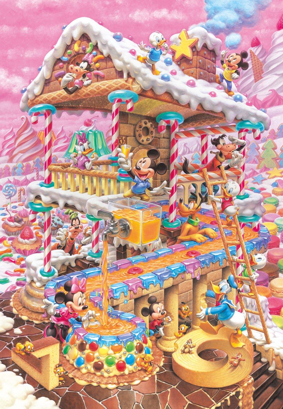 

Tenyo в пазле Disney Funny House из 1000 деталей. В комплект входят клей и шпатель. В комплект входит сервисная карта [Сделано в Японии] (51х73,5см) Д-1000-421