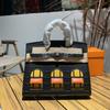 20cm Small House Croc-Embossed Leather Tote Bag Womens Daily Handbag Urban Style