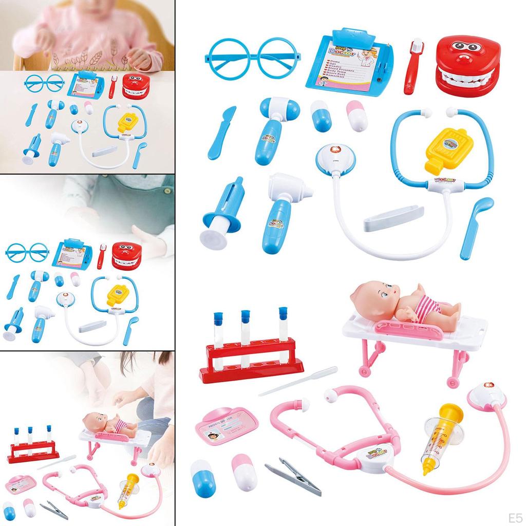 Pretend Doctor Playset Early Educational for Children Holiday Gift Party Favor