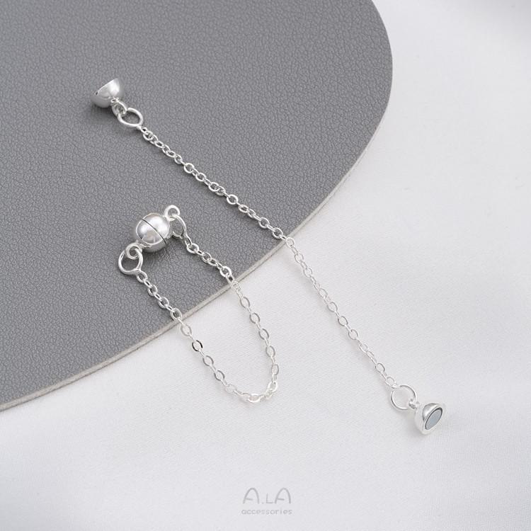 14k Gold-Filled Anti-Fall Magnetverschluss Armband/Halskette mit O-Kettengliedern